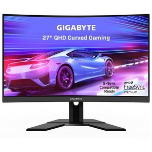 GIGABYTE G27QC 27" 165Hz 1440P 1500R 曲面显示器