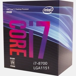 Intel Core i7-8700 3.2GHz 6核 LGA 1151 处理器