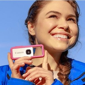 Canon IVY Rec 便携户外运动相机 粉色