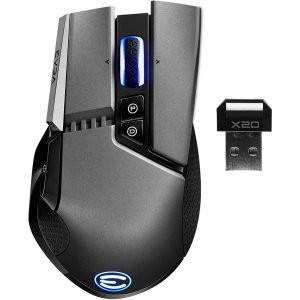 EVGA X20 无线游戏鼠标16000 DPI 双LOD测距传感器