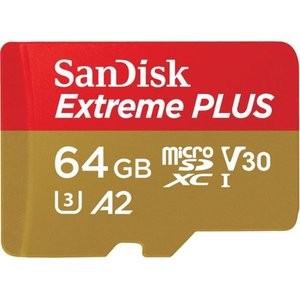 SanDisk Extreme PLUS 64GB microSDHC存储卡