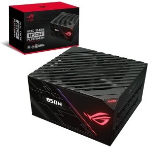 史低价：ASUS ROG Thor 白金 850W RGB 电源 ATX12V