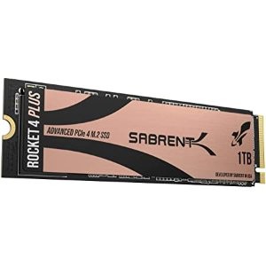 Sabrent 1TB Rocket 4 Plus NVMe 4.0 Gen4 PCIe M.2 固态硬盘