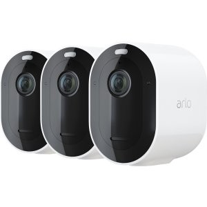 Arlo Pro 4 Spotlight 2K 新款 无线监控摄像头 3个装