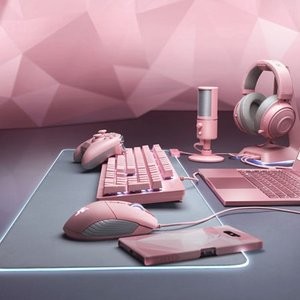 Razer Quartz Pink Edition 粉色电脑外设促销