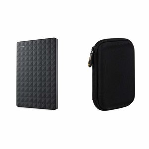 Seagate Expansion 2TB 移动硬盘 + 收纳包