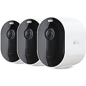 Arlo Pro 4 Spotlight 2K 新款 无线监控摄像头 3个装