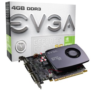 EVGA GT740 4GB SC DDR3单槽