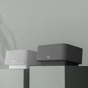 Logitech Logi Dock 3-in-1 扩展坞, 支持双显示器 扬声器&MIC
