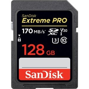 史低价：SanDisk 128GB Extreme PRO UHS-I SDXC 存储卡