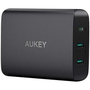 AUKEY 72W USB-C PD + 2X USB-A 3口充电器