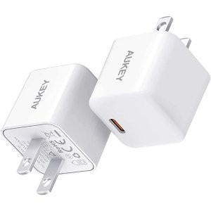 AUKEY Swift 20W USB-C 充电器 2件装