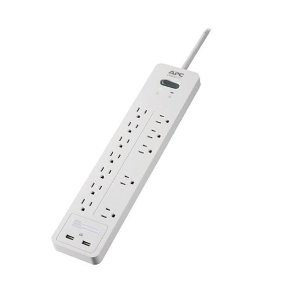 APC SurgeArrest 12x交流 2xUSB 电涌保护插座