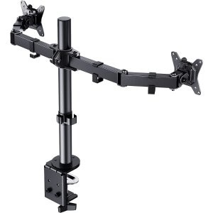 ErGear 双屏显示器支架 17.6lbs 13-32" 75mm/100mm VESA
