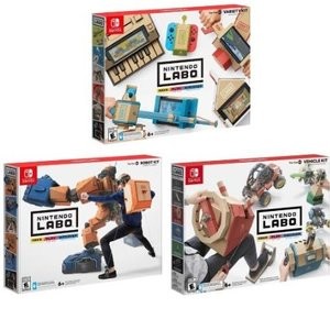 Nintendo Labo 日版机器人套装 + 汽车套装 + 六合一套装