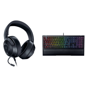 Razer - Kraken X and Razer Ornata V2 游戏耳机键盘套装