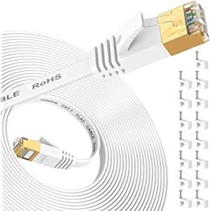 Folishine Cat7 万兆网线 30Ft 10Gbps 7类线