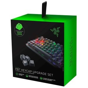 Razer Doubleshot PBT 机械键盘键帽 105枚 Razer Green 绿色