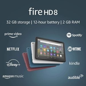 Fire HD 8 平板 8" 翻新版, 高清屏+32GB起步内存+12h续航