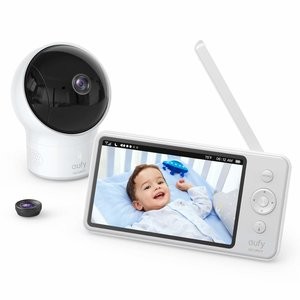 eufy Security 智能母婴监控 (720P无线摄像头+5"监控屏)