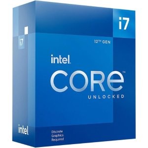 Intel Core i7-12700KF 8P+4E 5GHz LGA1700 处理器