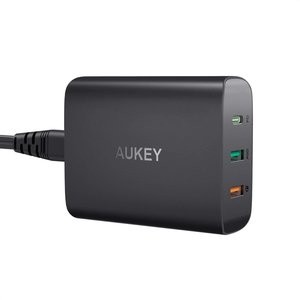 AUKEY 74.5W 3口 USB A+C 充电头