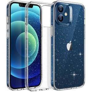白菜价：ESR iPhone 12 Mini 透明闪亮手机壳