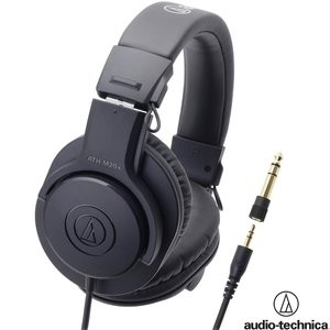 铁三角Audio-technica ATH-M20x 入门级专业监听耳机