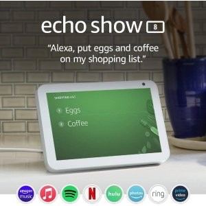 Amazon Echo Show 8 可视化家庭智能助手 第1代