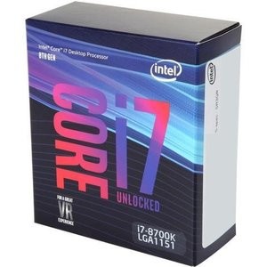 Intel Core i7-8700K 6核12线程 处理器