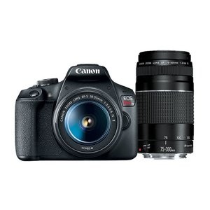 EOS Rebel T7 单反相机 18-55mm+70-300mm 双镜头套机 翻新