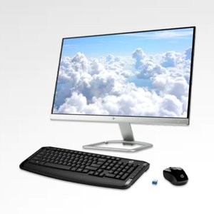 HP 23" 显示器 + 无线键盘鼠标套装