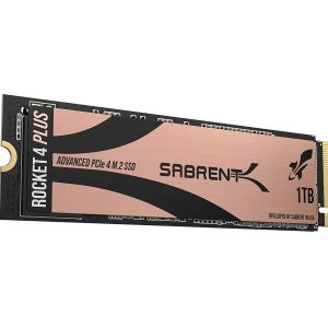 Sabrent Rocket 4 Plus 1TB NVME PCIe 4.0 M.2 2280 固态硬盘