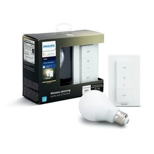 Philips 飞利浦Hue A19 智能灯泡+亮度调节开关套装