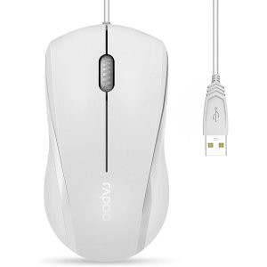Rapoo N1600 有线静音办公鼠标