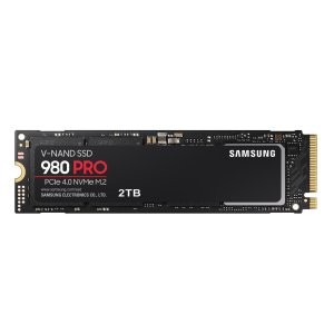 SAMSUNG 980 PRO 2TB PCIe NVMe Gen4 M.2 固态硬盘