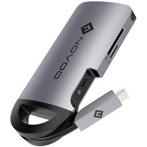 NOVOO 8合1 USB-C 扩展坞 带100W PD