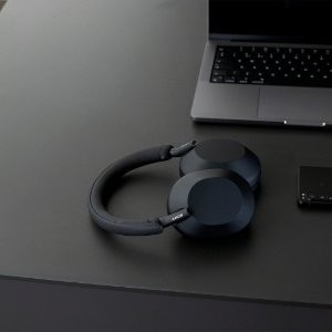 新品上市：WH-1000XM5 头戴式降噪耳机, 双芯降噪+8个麦克风