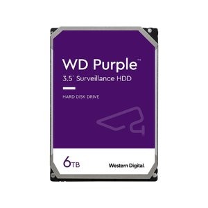 WD Purple 紫盘 6TB WD60PURZ 3.5" 机械硬盘 5400 RPM