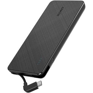 Anker PowerCore+ 10000mAh 移动电源 内置USB-C数据线