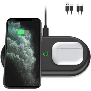 Yootech 20W 2合1 无线充电底座