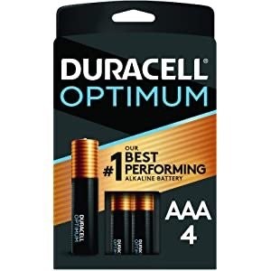 Duracell 金霸王AAA 铜头碱性电池4颗