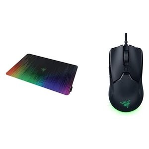 Razer 毒蝰 mini 电竞鼠标 + 掘土黄蜂 V2 鼠标垫