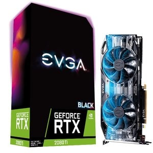 EVGA GeForce RTX 2080 Ti BLACK EDITION 显卡