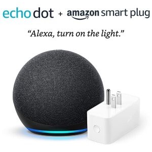 Echo Dot 4代 智能音箱 + Amazon Smart Plug
