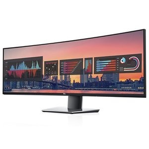 Dell UltraSharp U4919DW 49 曲面USB-C超宽显示器