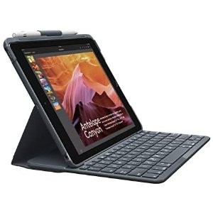 Logitech Slim Folio iPad 5代/6代 通用键盘保护套