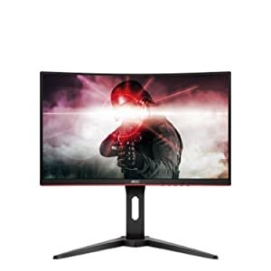 AOC C24G1 24" 1500R 144Hz FreeSync 曲面电竞显示器