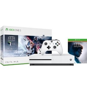 黑五开抢：Xbox One S 《 星战绝地: 陨落的武士团》套装