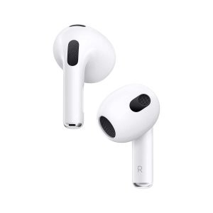 Apple AirPods 3 全新真无线耳机, 优化机身设计+30h总续航
